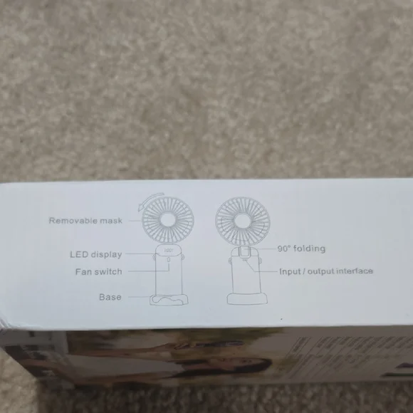 LED Digital Display Fan - Picture 2 of 13